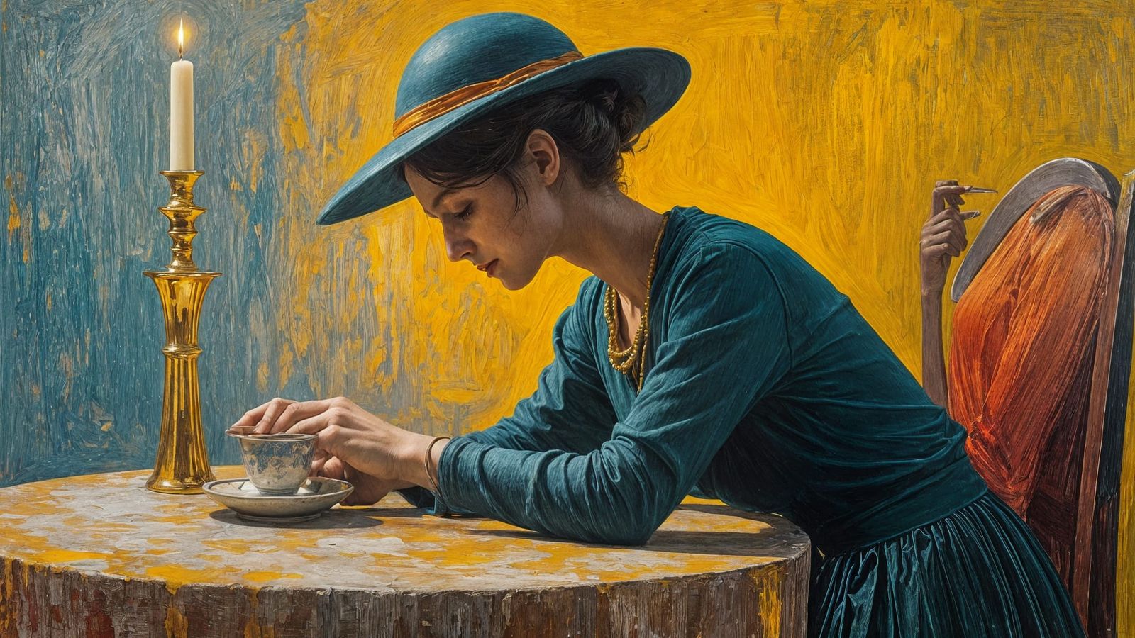 Surreal Portrait Inspired by Max Ernst