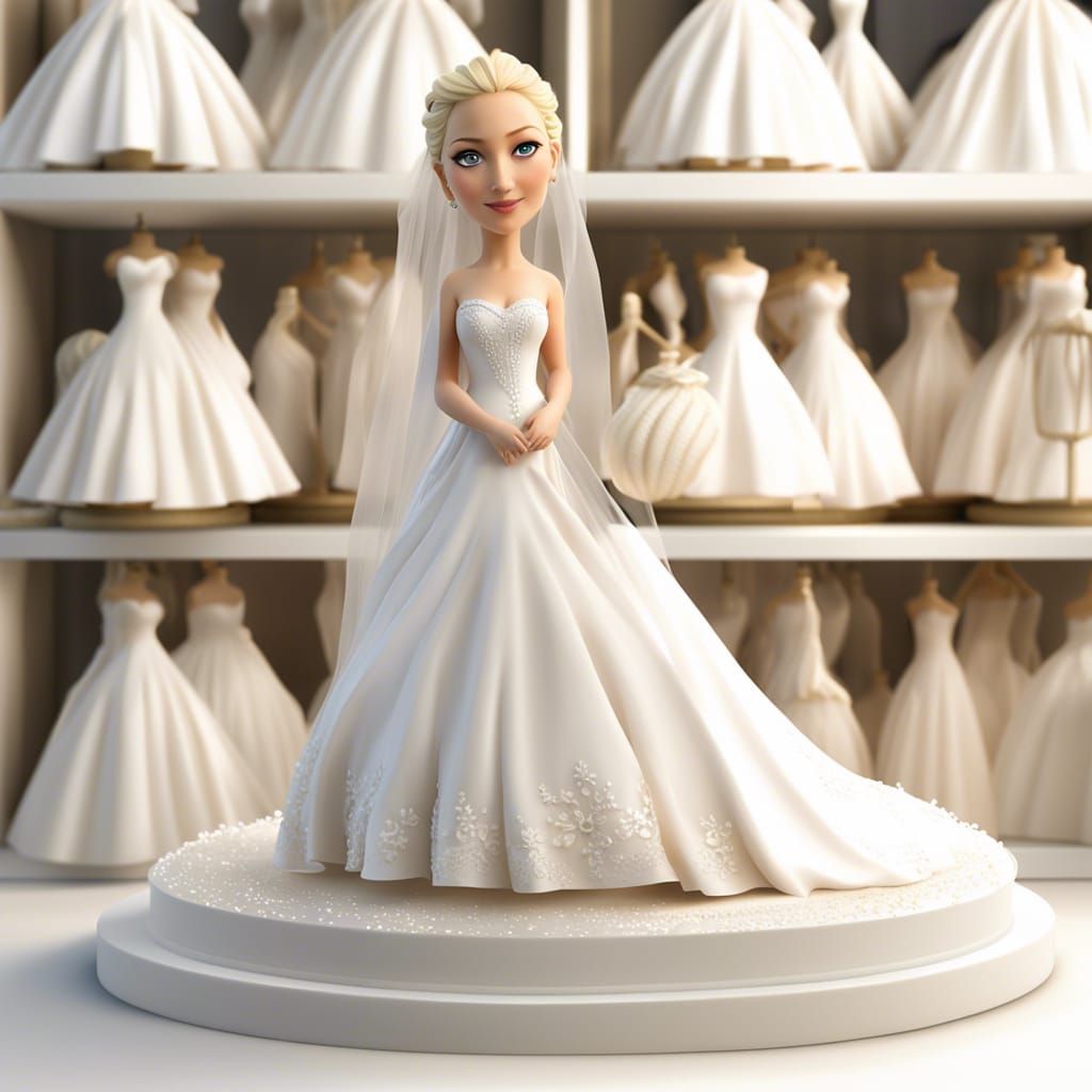Kate Hudson as Bride Bobblehead Figurine