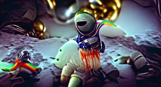 Astronaut's Tragic Fate on the Moon