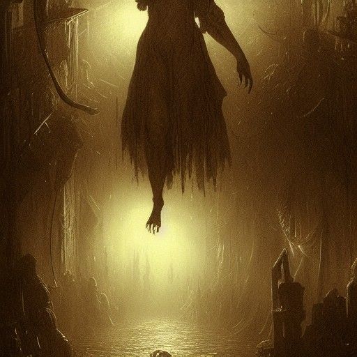 Horrific Plastic Nightmare: Doré and Rutkowski Style