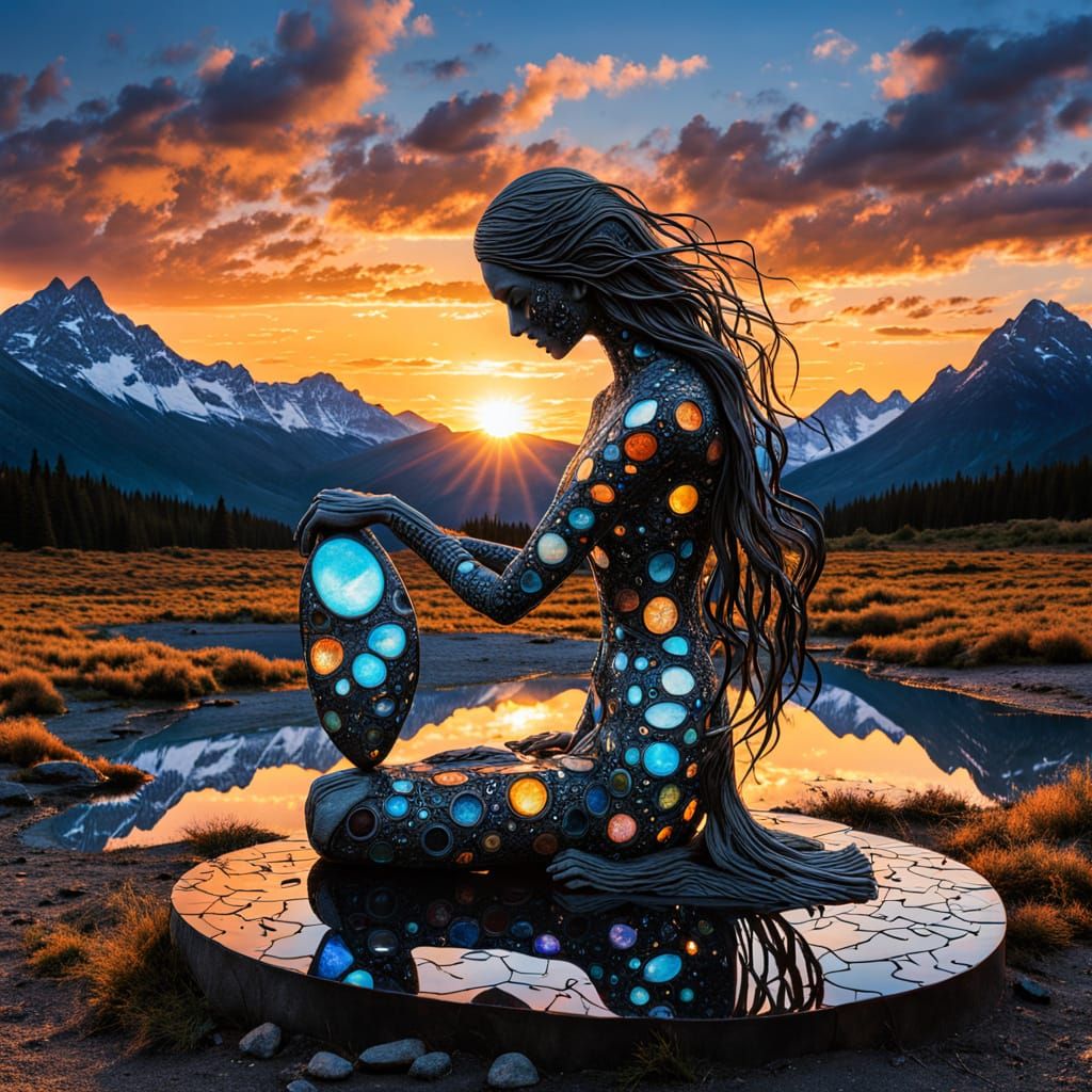 Surreal Fragmented Sculpture Celebrates Strength and Resilie...