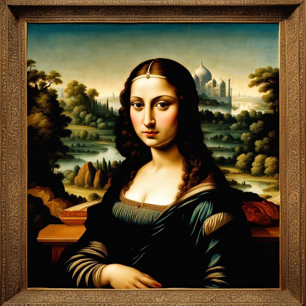 Princess Mumtaz Mahal in Renaissance Style