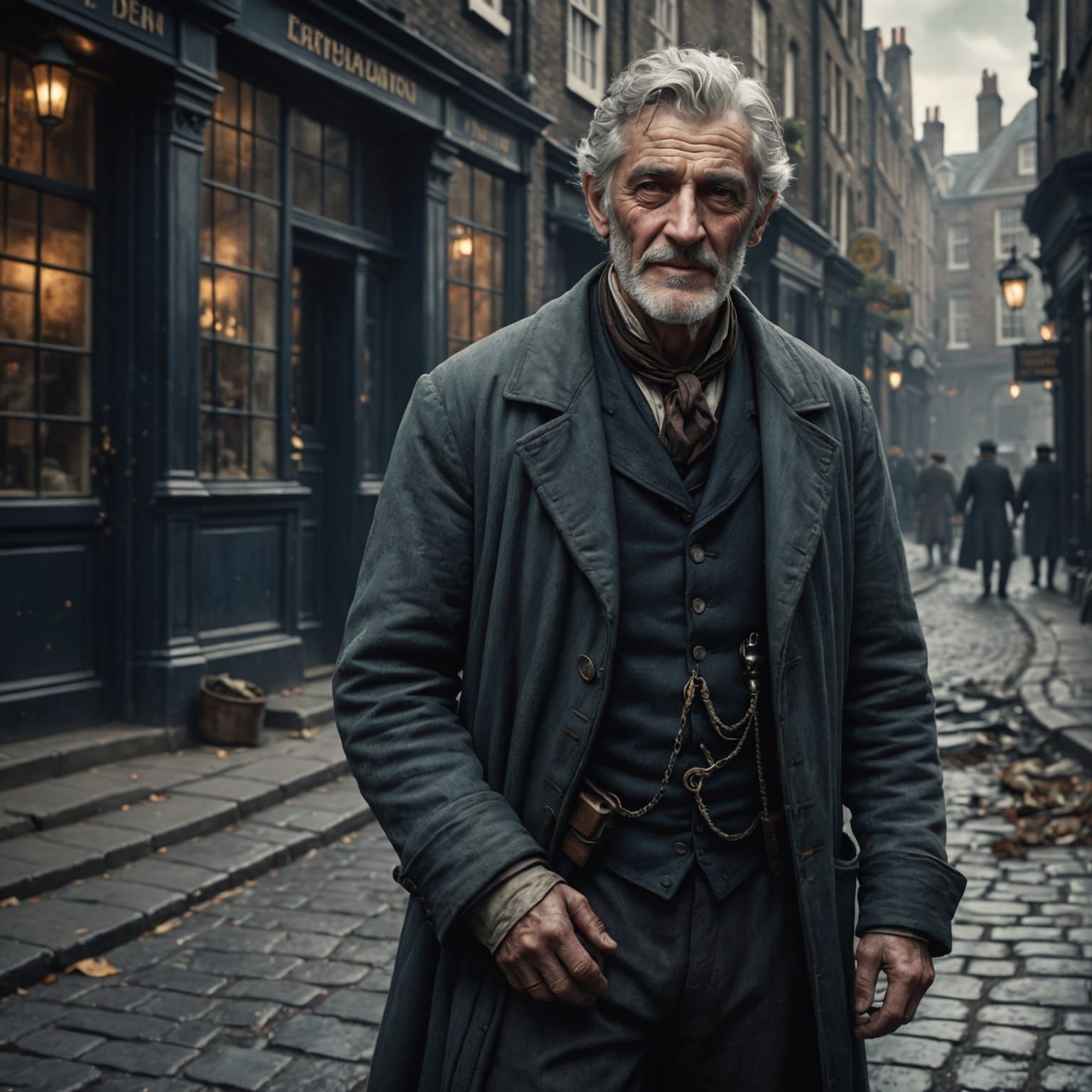 Fagin, from Charles Dickens "Oliver Twist".