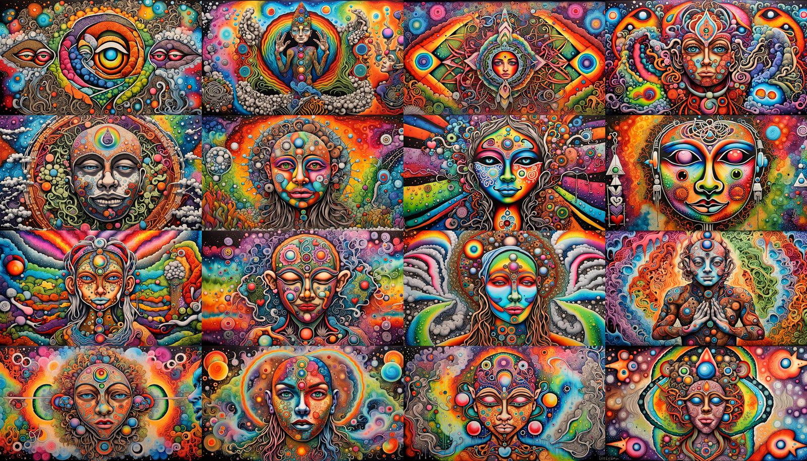 Graffiti Art Dream Radiating Love and Healing