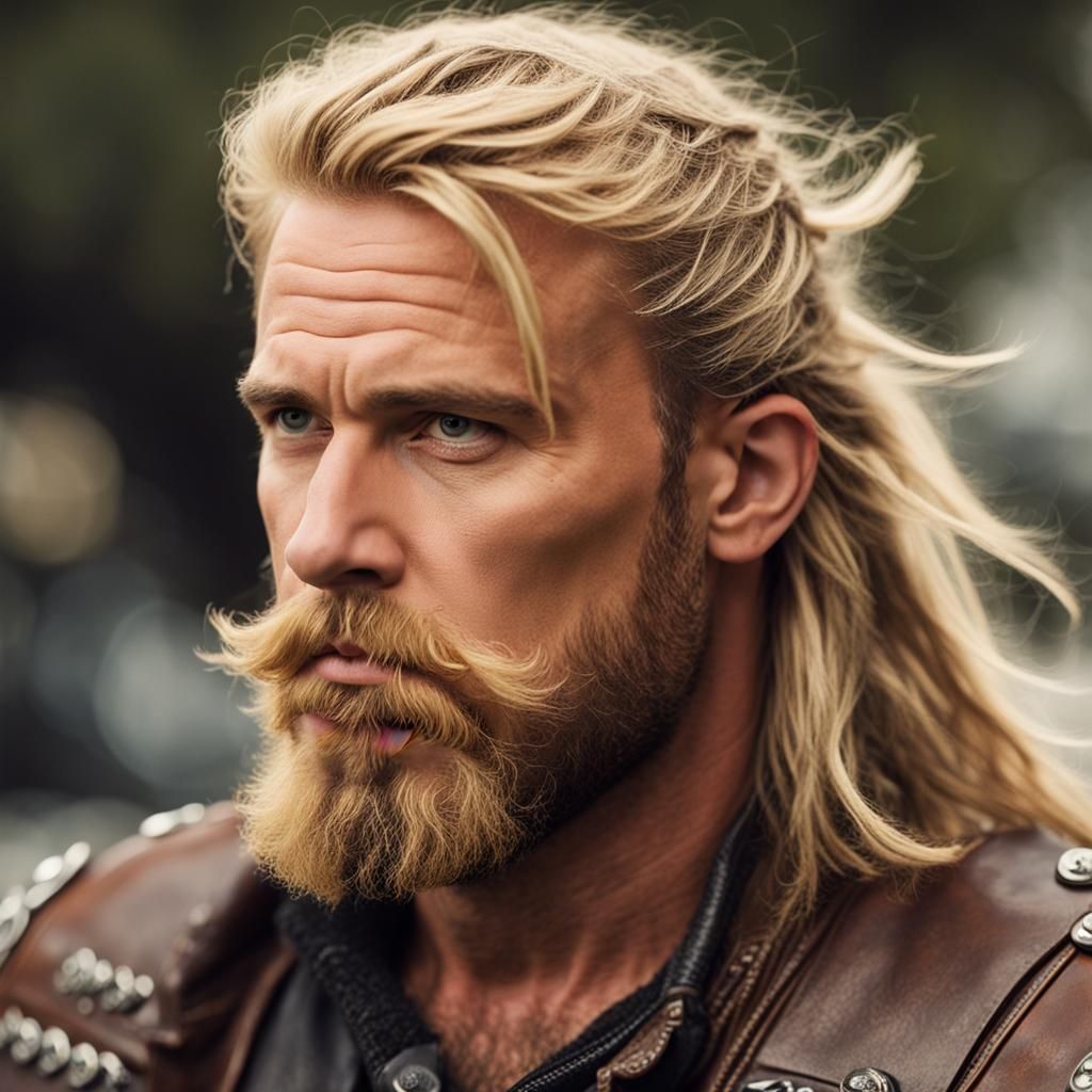 Viking Biker: A Handsome Nordic Warrior