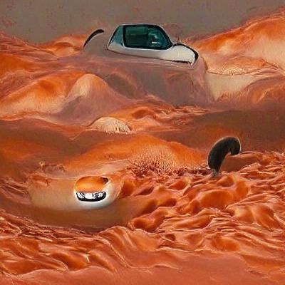 Mazda Miata on Mars: A Solitary Journey
