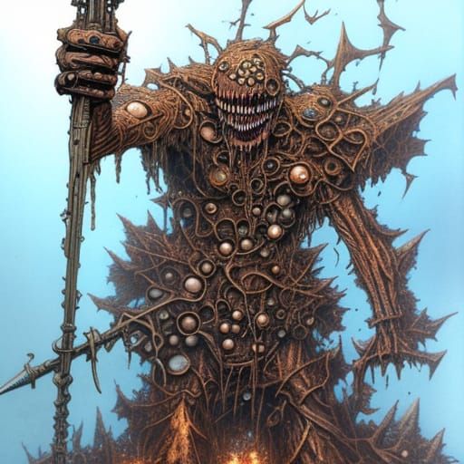 Gothic Horror Pareidolia Art