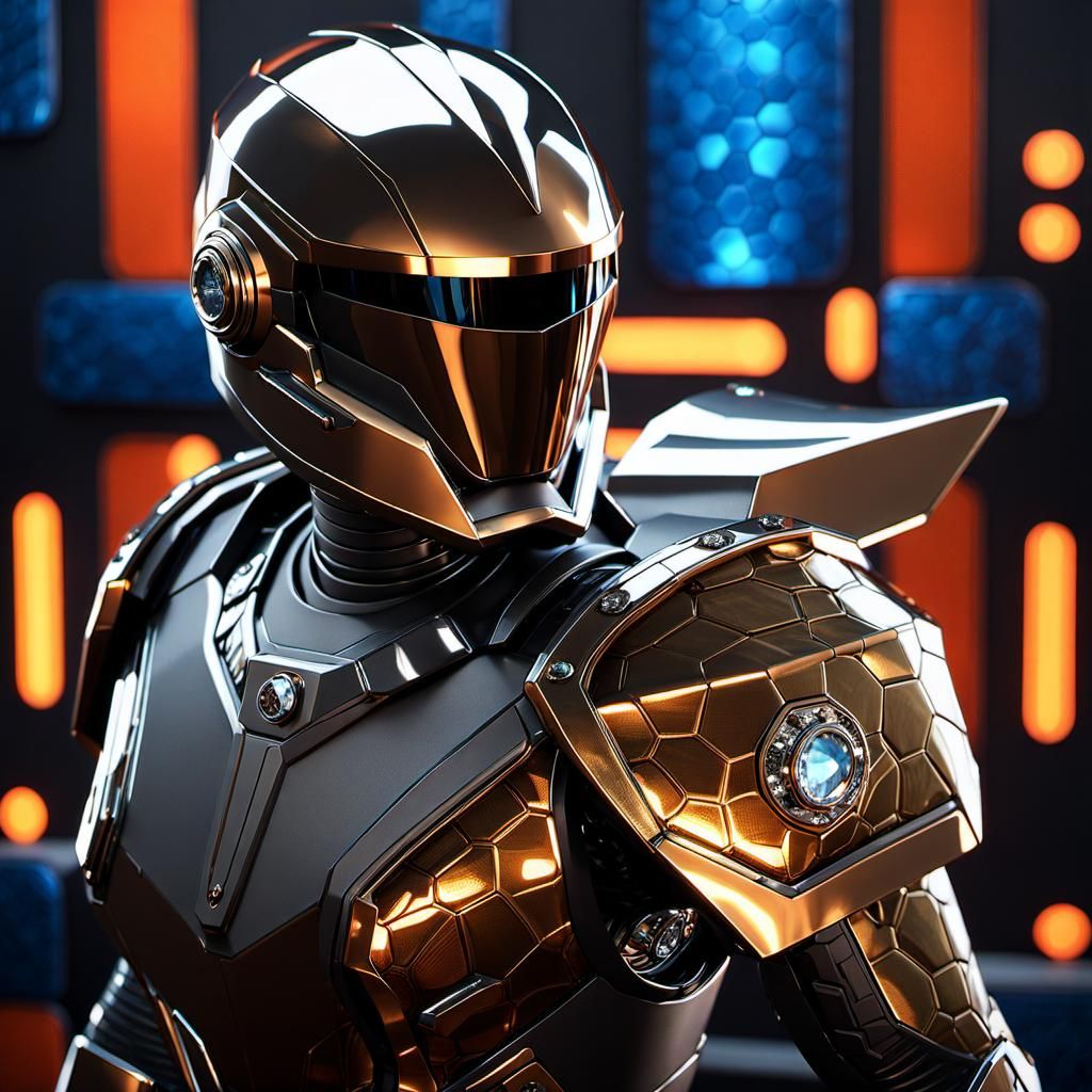 Futuristic Reptile Skin Heat Tiles for Starship