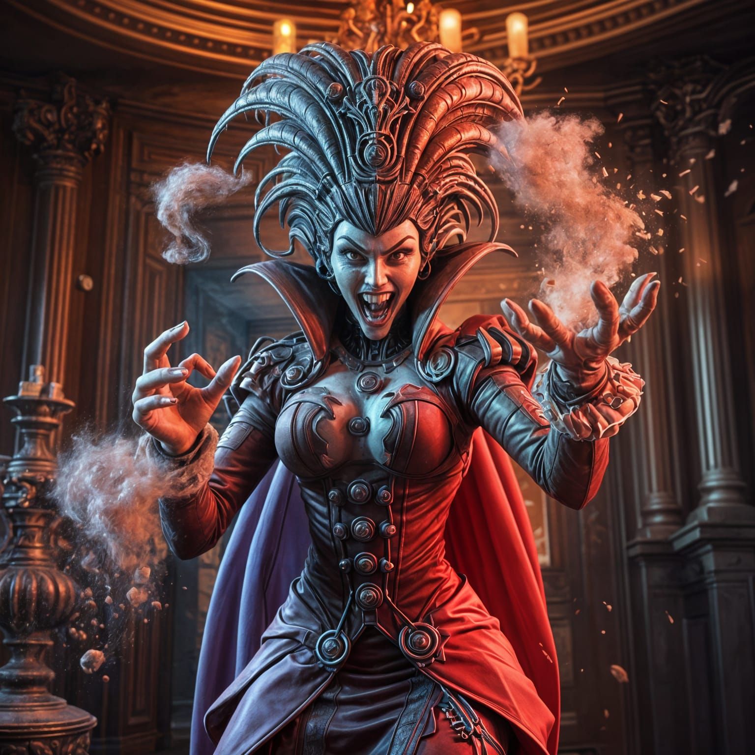 Dust Depositor: 3D Supervillain Spreads Dust