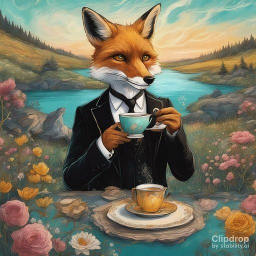 Invitation to Tea: A Digital Social Image