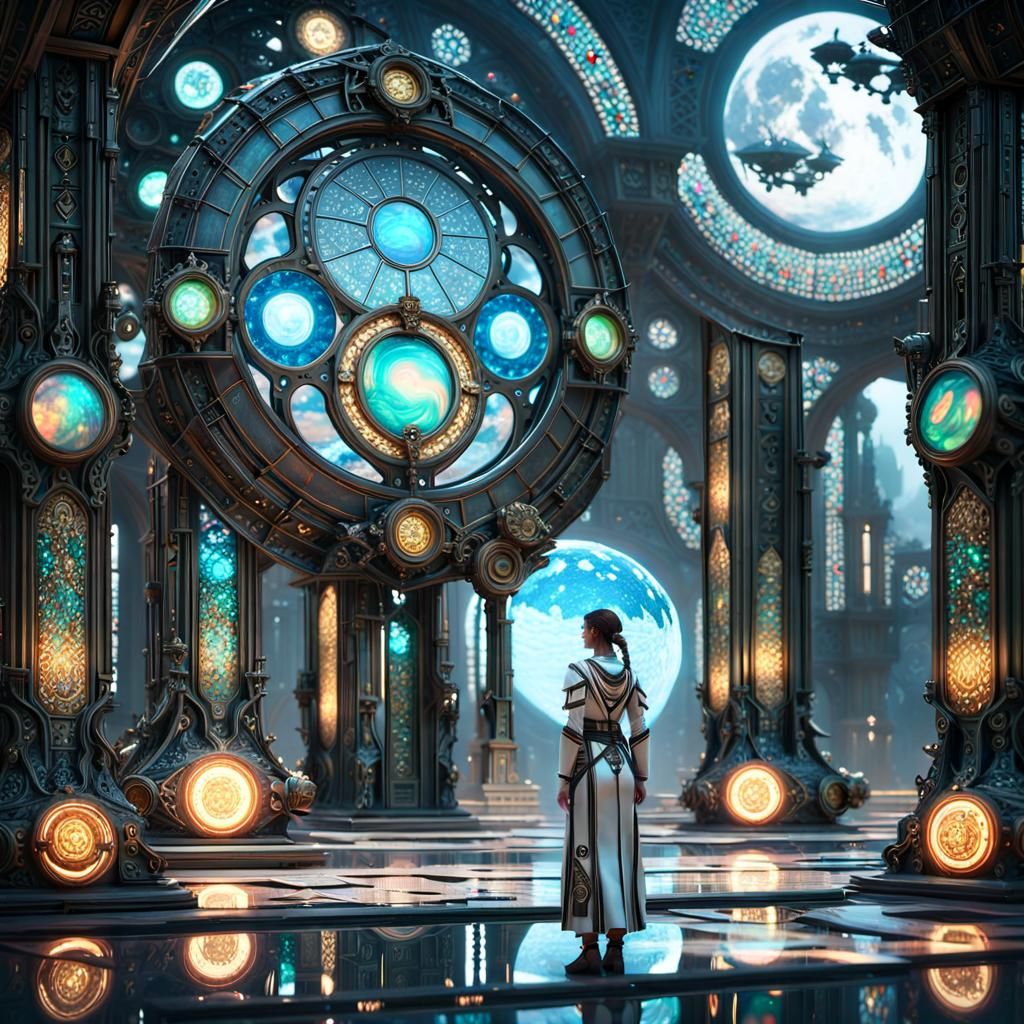 Prayers of the Righteous: Sci-Fi Meets Classic Art