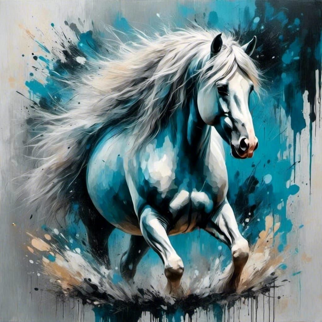 Mystical Figure Surrounded by Elemental Energy