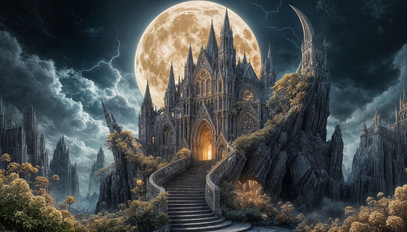 Breathtaking Surreal Fantasy Scene