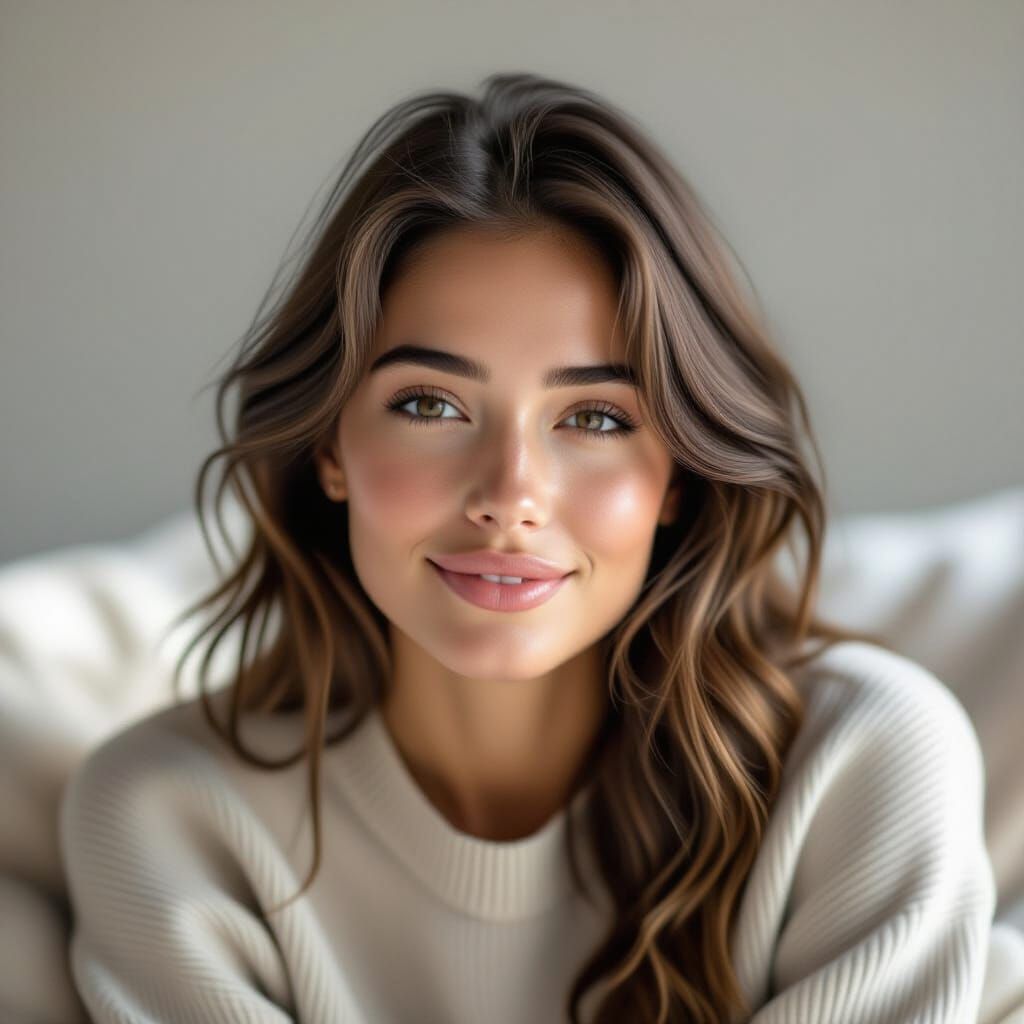 Photorealistic Portrait Captures Genuine Emotion