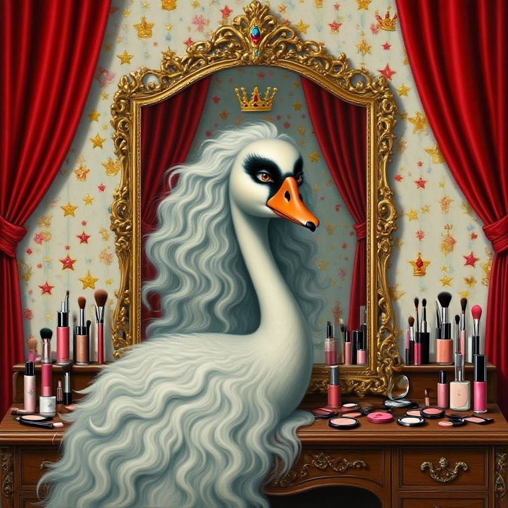 "The Goose That Got a Perm"