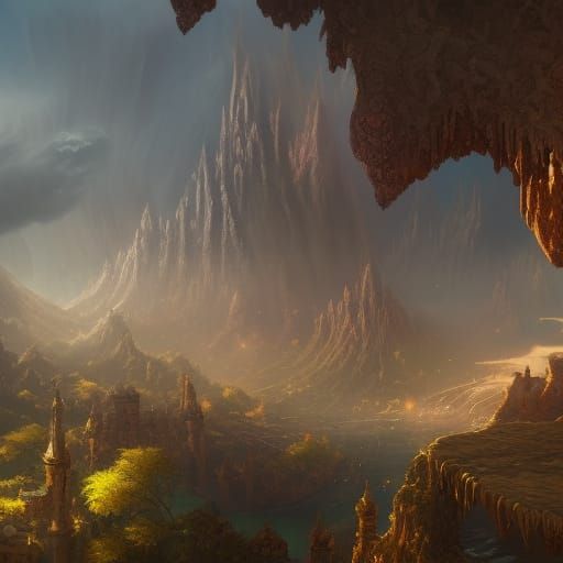 Fantastical Dream World in Deep Color