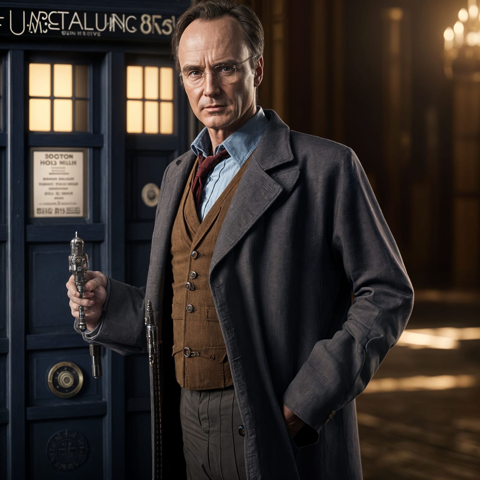 Jeffrey Combs as Doctor Who in Unreal Engine