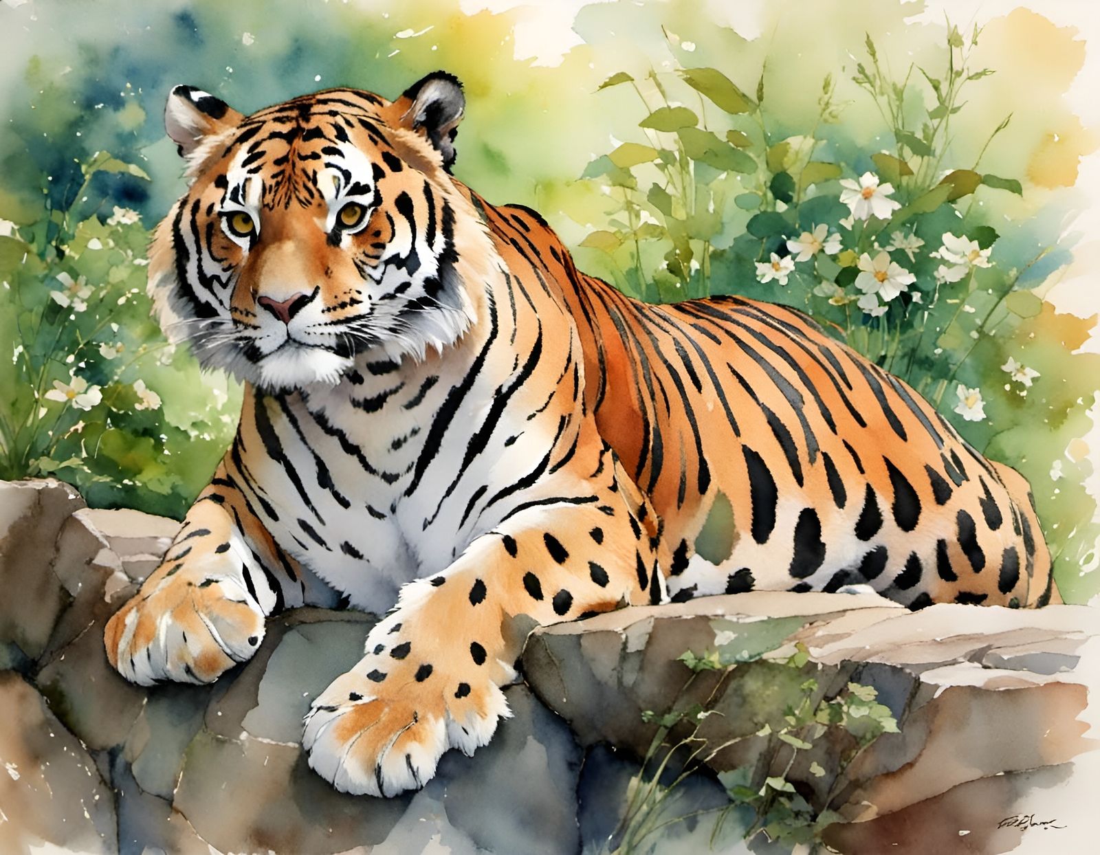 AI Generated Soft Animals Image