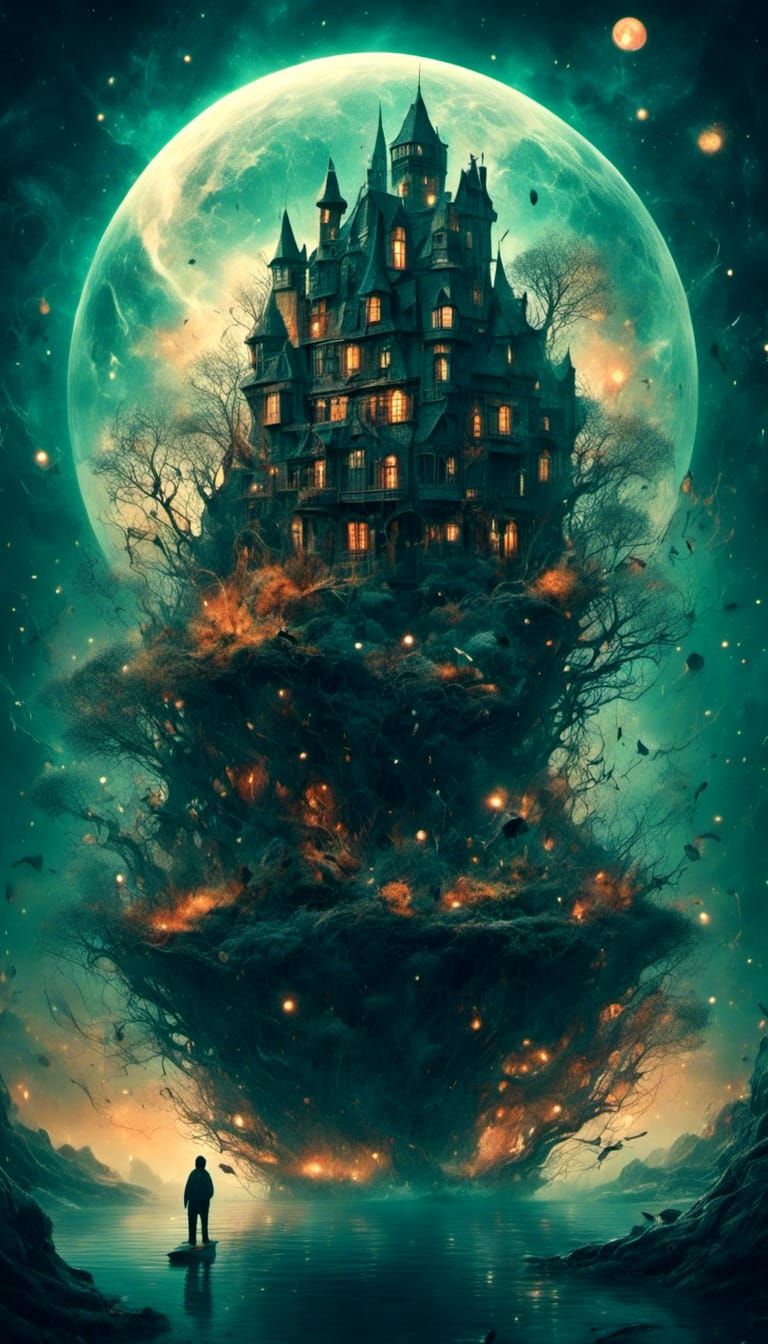 Floating horrors of cosmic joy