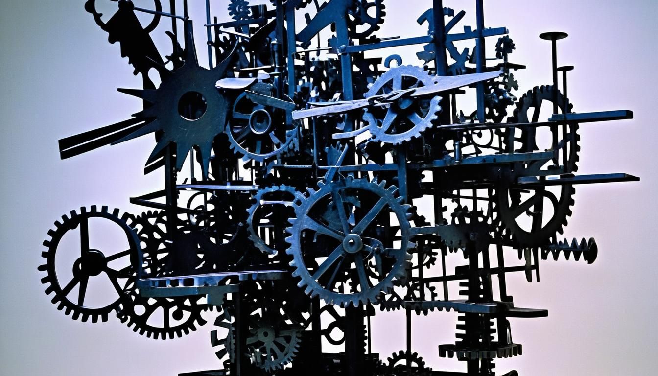 Jean Tinguely's Self-Destructing Sculpture at MoMA