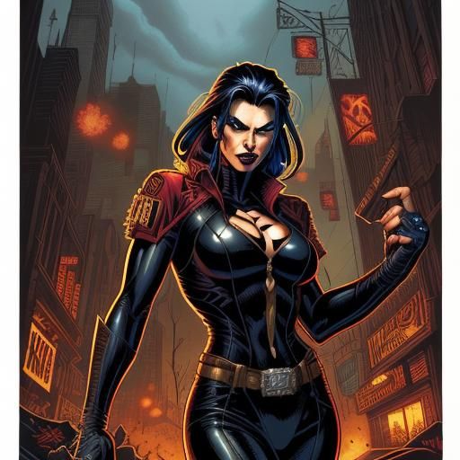 KMFDM Inspired Comic Book Art