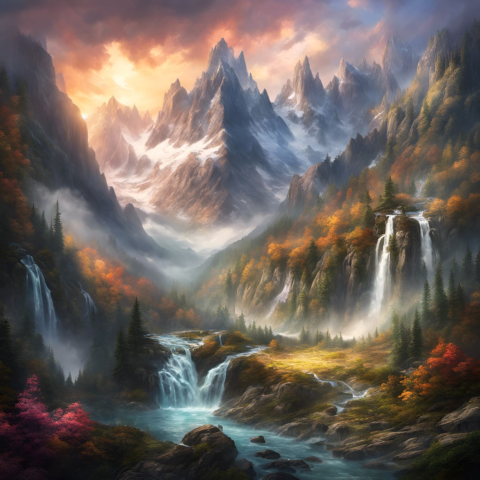 Lost in the Mountains