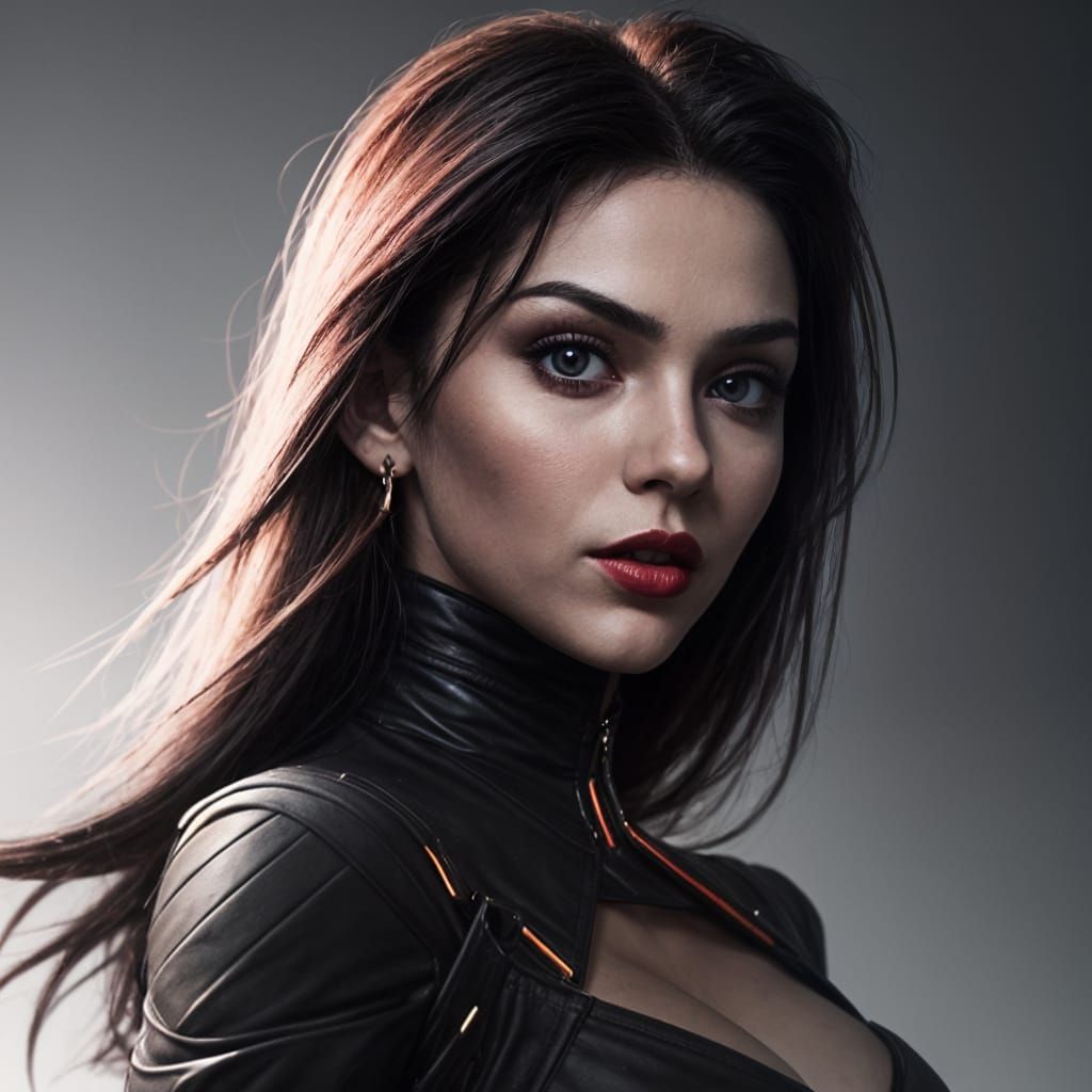 Eye-Catching Portrait of Natti Natasha in Bold Colors