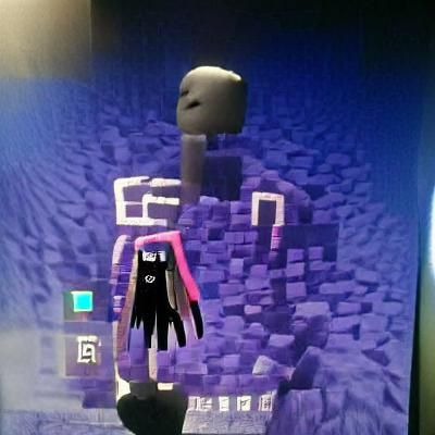 Minecraft Enderman Character Illustration