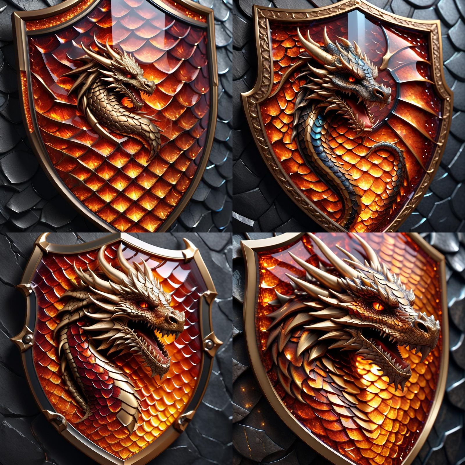 Mythic Dragon Shield