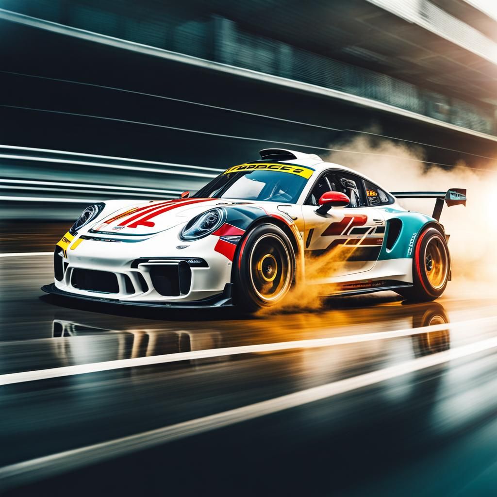Double Exposure: Racing Porsche and Young Driver