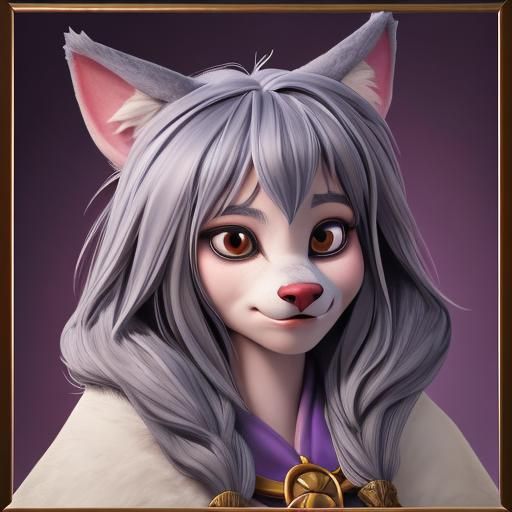 Furry Priestess Portrait