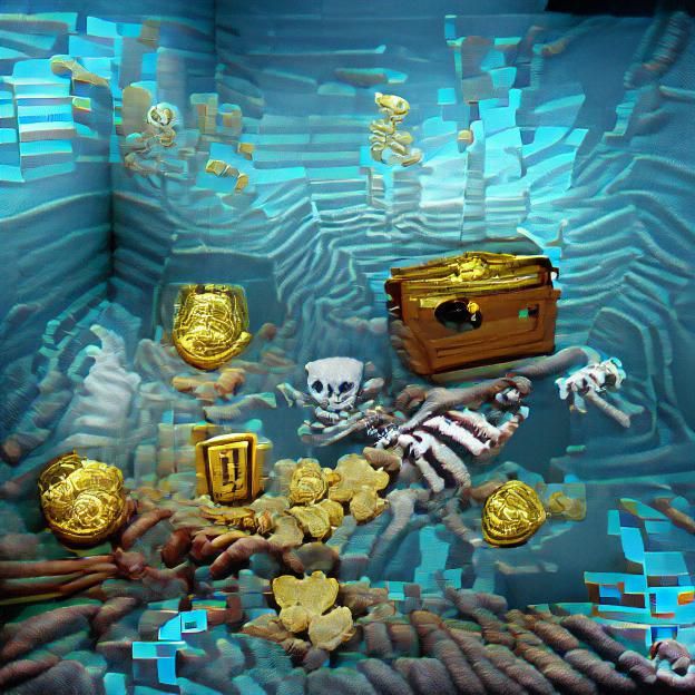 Ancient Treasure Trove of Gold and Relics