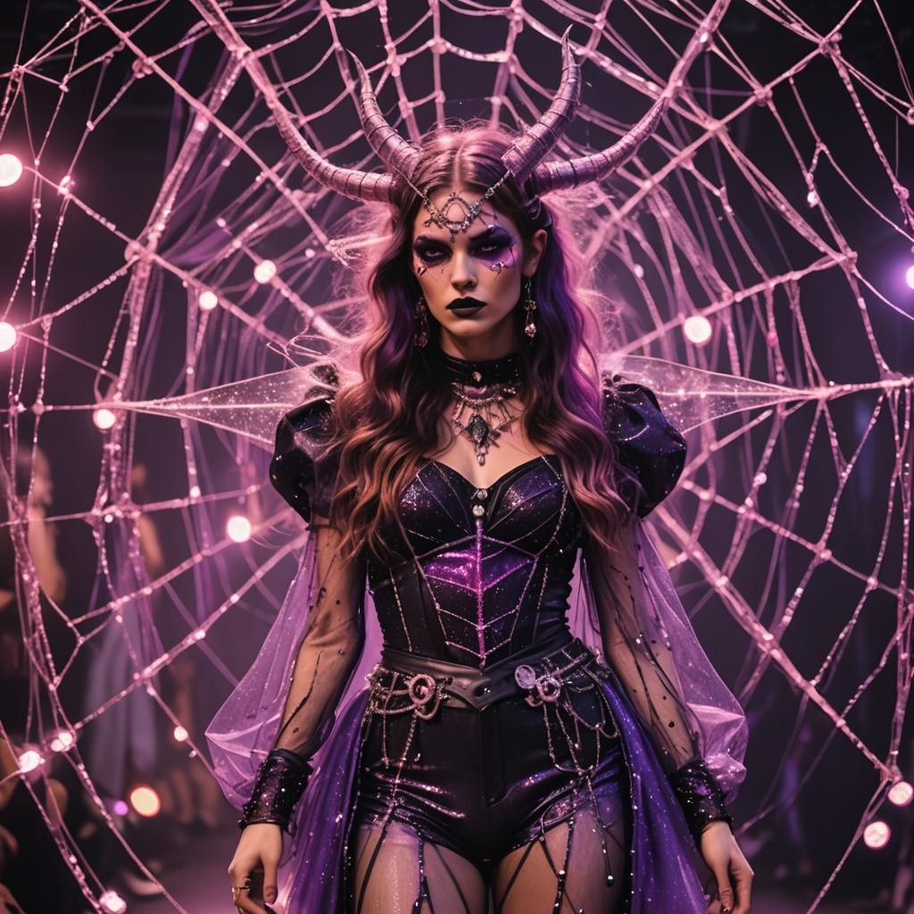 Fantasy Runway Show in Technicolor Style