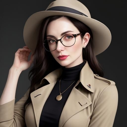 Young Woman in Fedora, Professional Portrait Photography