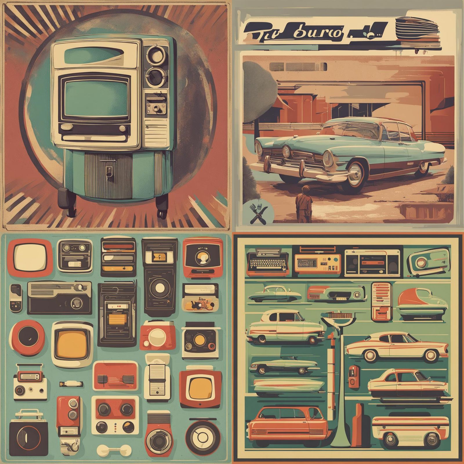 Vibrant Retro Design