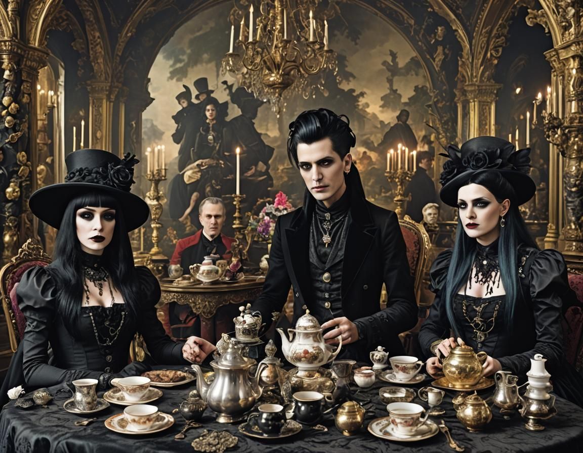 You are most cordially invited to tea with the Goths