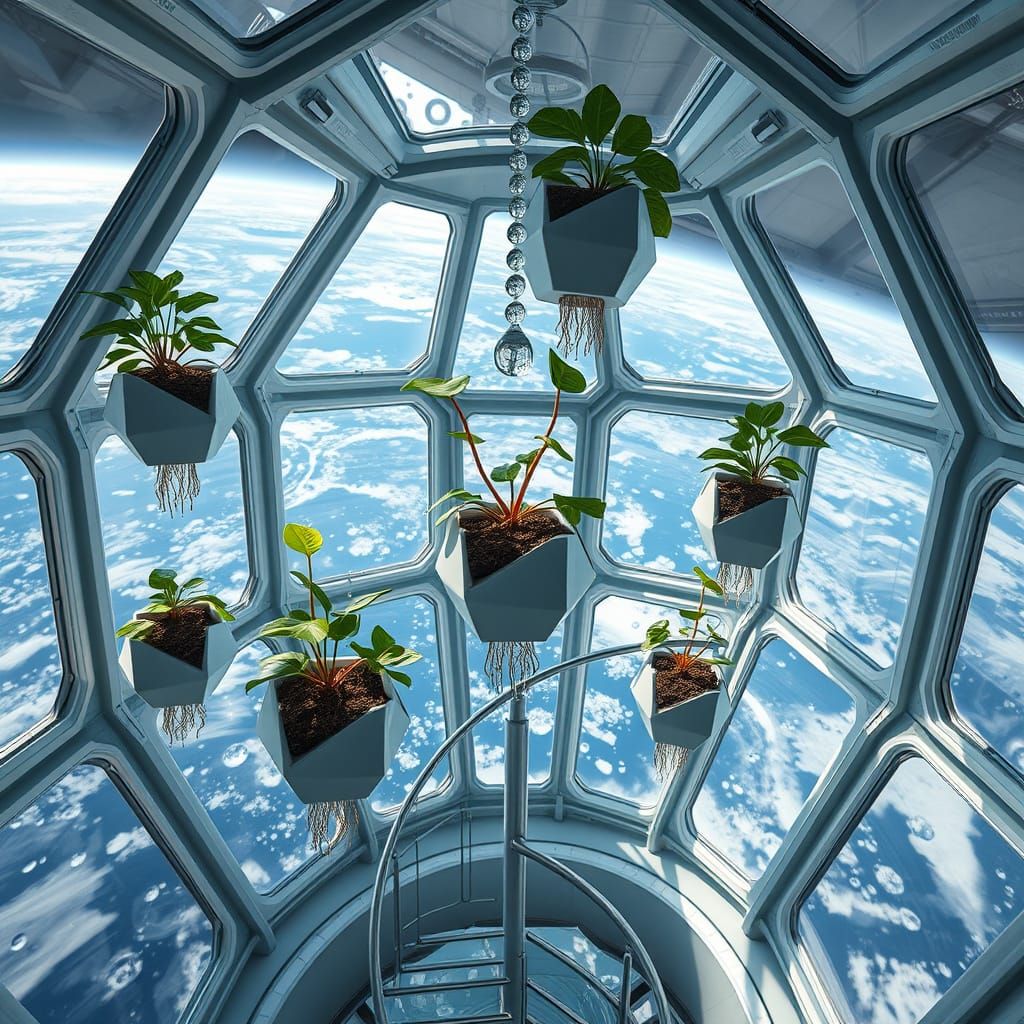 Zero-Gravity Botanical Lab
