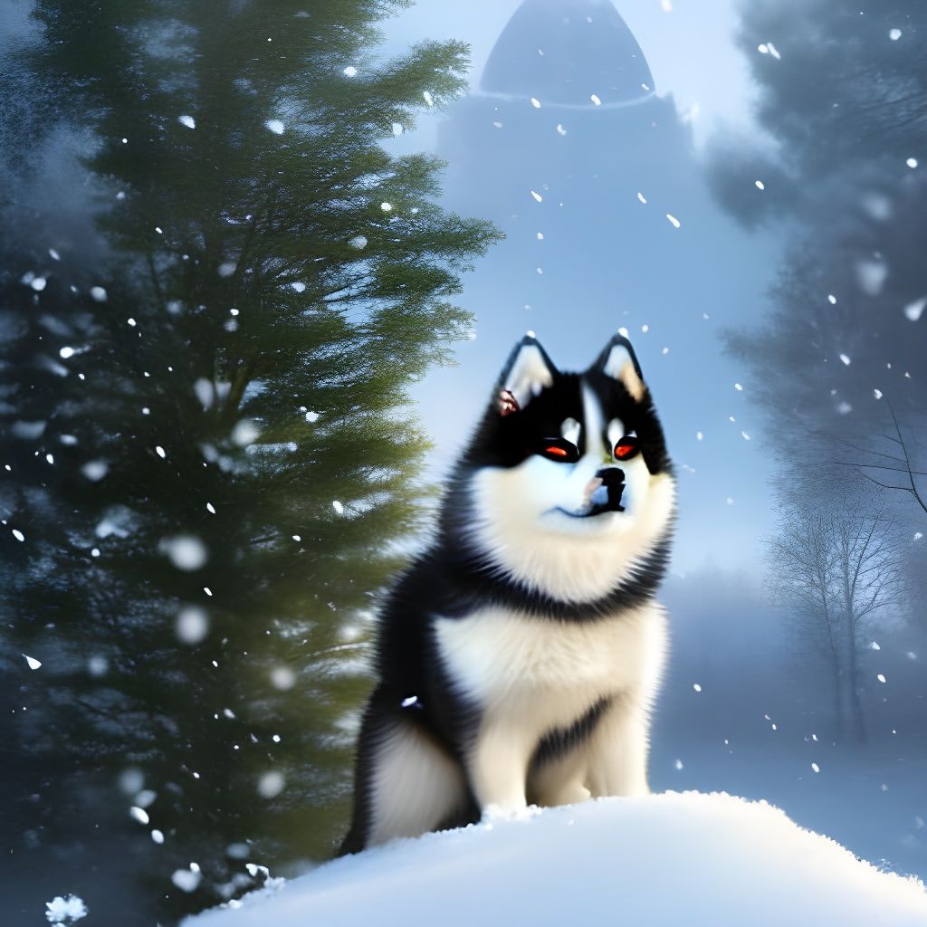 Cute Husky