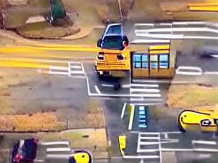 School Principal's Frustration Driving a Bus