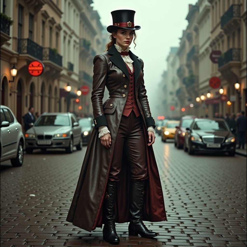 Victorian Time Lord with Clockwork Accessories