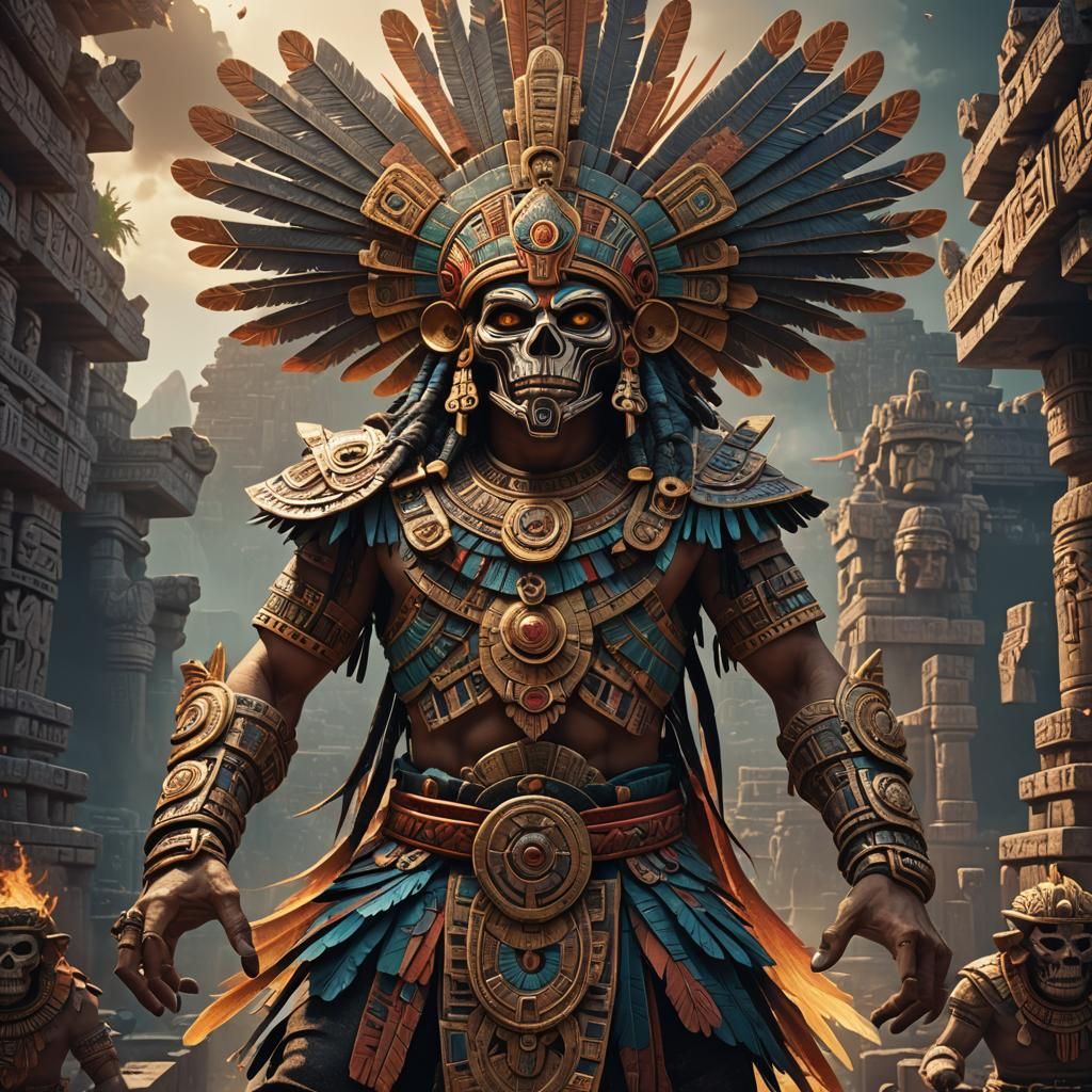 Tlahuizcalpantecuhtli - Aztec God of Dawn