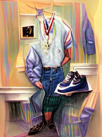 Best Dressed Boy, High School Portrait, 1991
