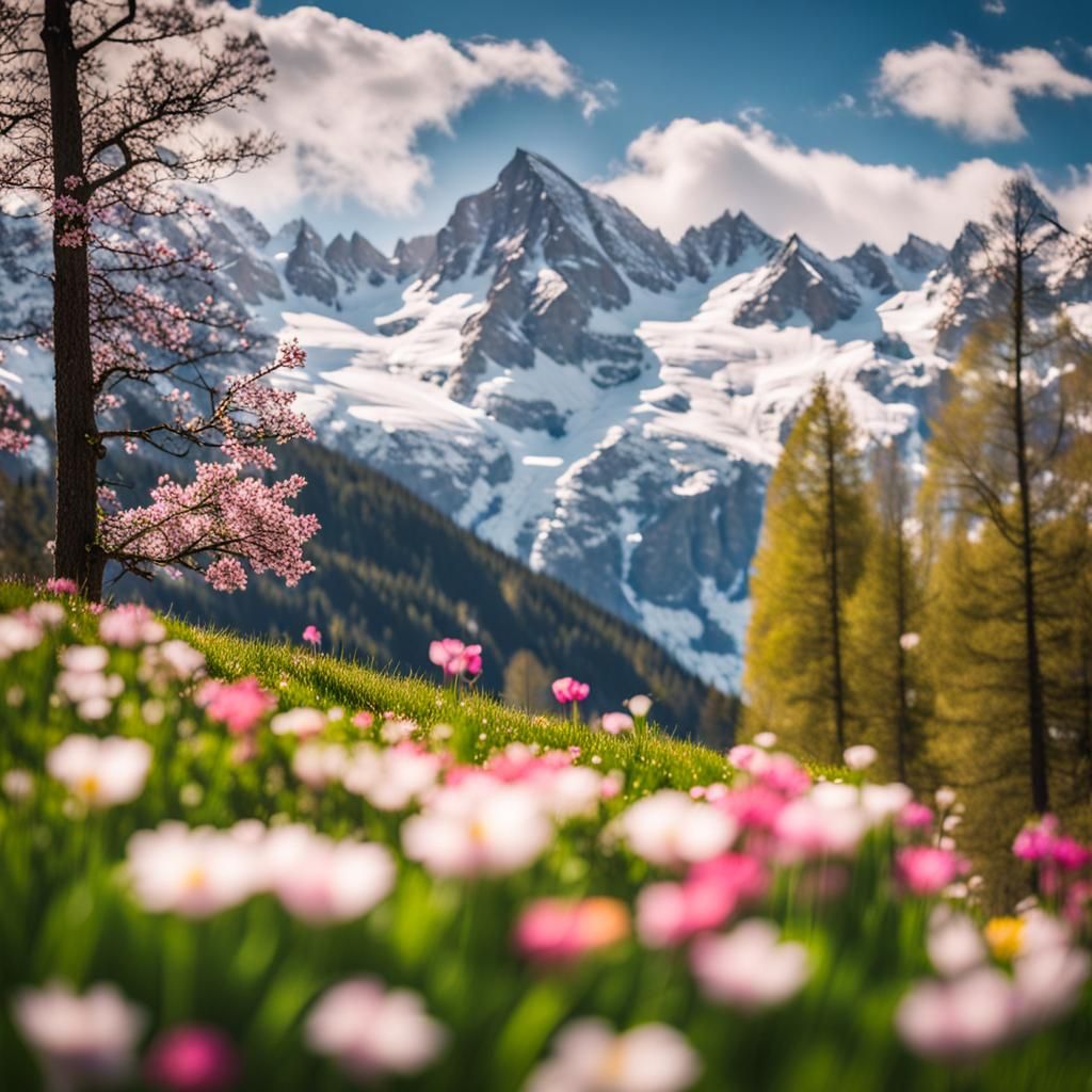 Springtime in the Swiss Alps: Professional Photography