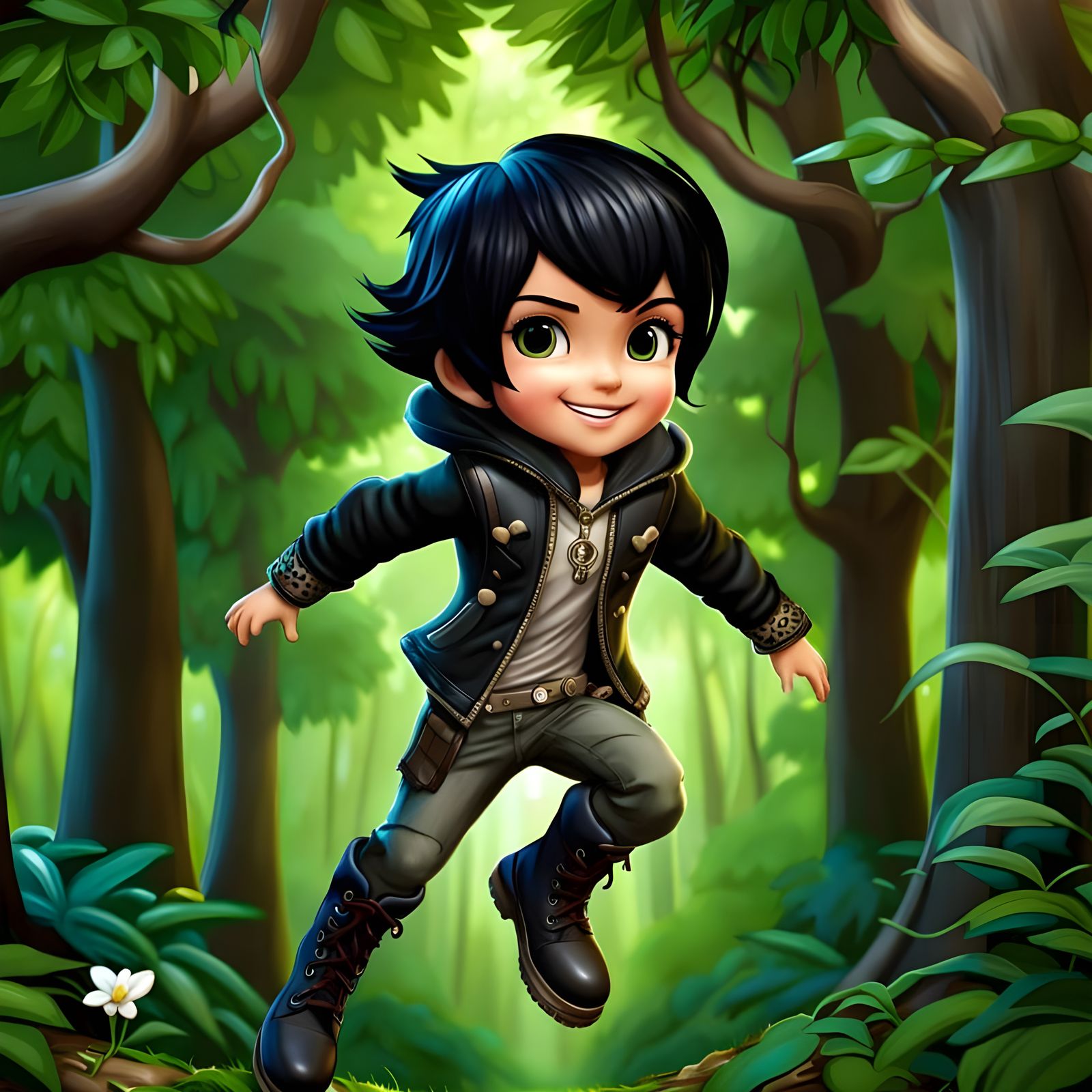 Adam joining in the fun!