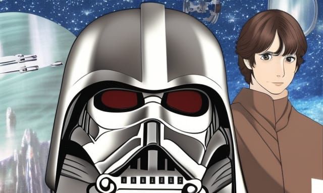 Star Wars as Japanese Anime Portrait