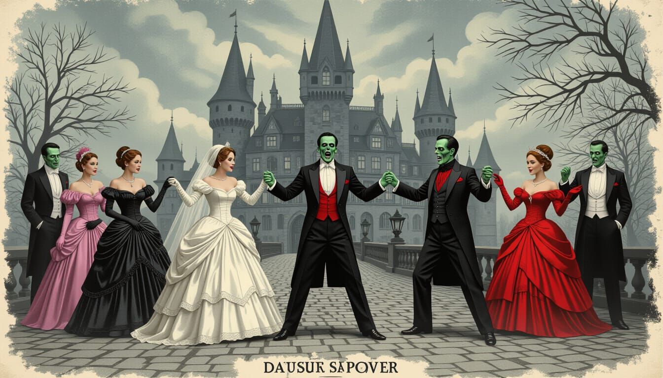 Zombie Prom at Gothic Transylvania Castle
