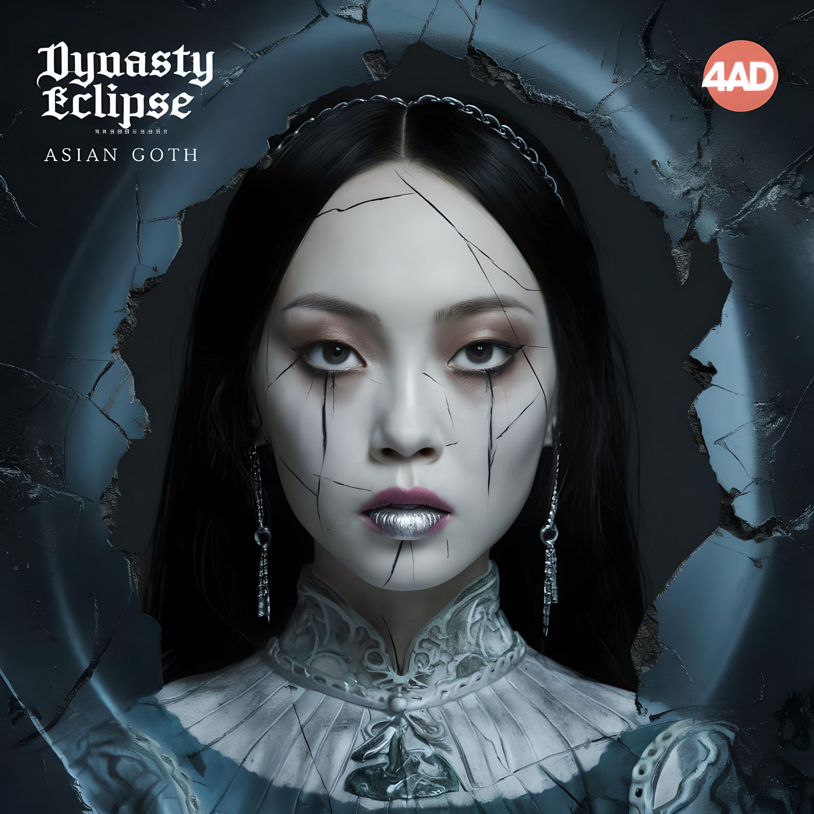 album cover art for the album Dynasty Eclipse by the metal g...