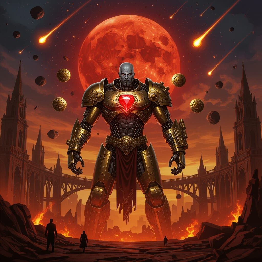 Iron God Fused With Leviathan in Steampunk Apocalypse