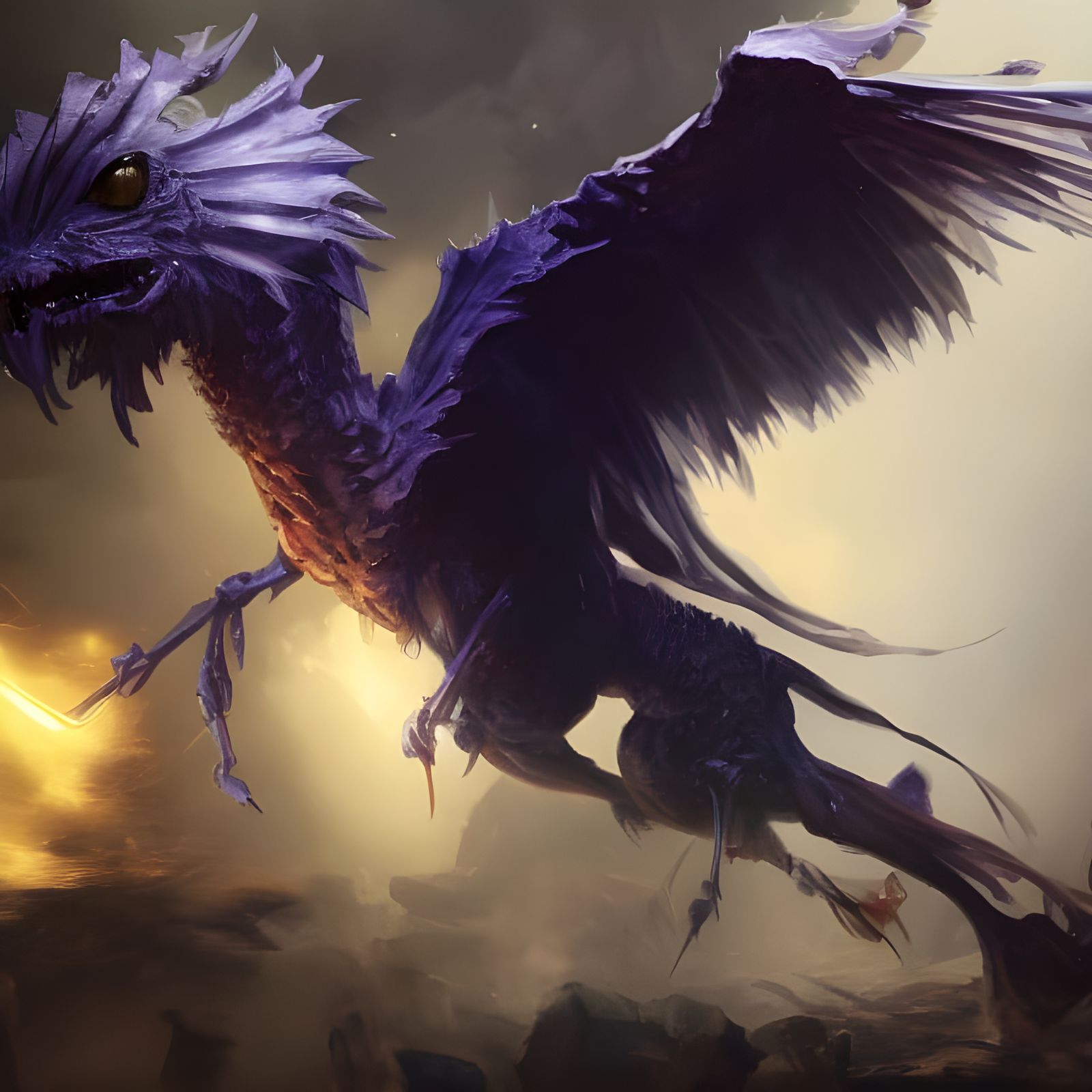 Hyperrealistic Concept Art with Dynamic Lighting