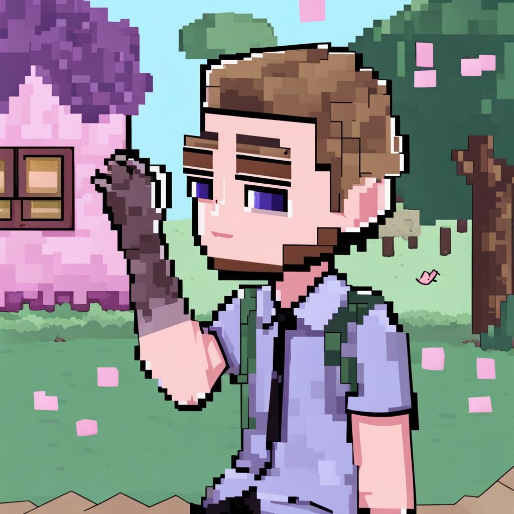 Karl Dream SMP: A Stylized Digital Artwork